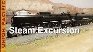 NScale Steam Excursion Train [upl. by Karub34]