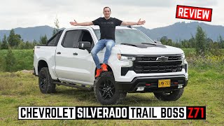 Chevrolet Silverado Trail Boss Z71 🔥 ¿La mejor PickUp Full Size 🔥 Prueba  Reseña 4K [upl. by Dwaine]