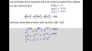 Conjuntos cardinales del conjunto potencia [upl. by Eisteb]