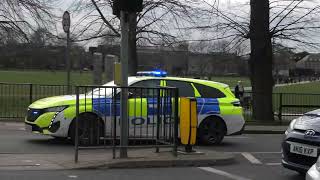 Pair Response Cambridgeshire Constabulary  2x 22 Plate Peugeot Incident Response Vehicles [upl. by Zink]