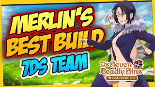 🔥HOW I BUILD THE PERFECT 6 MERLIN PVE amp PVP TEST  SEVEN DEADLY SINS IDLE [upl. by Eciral815]