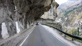 Tranda Dhank  Dangerous Road Kinnaur  Himachal Pradesh India [upl. by Helsa]