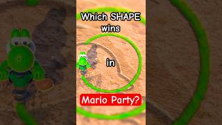 Which Shape Wins in Mario Party gaming marioparty mario nintendo [upl. by Naehs]