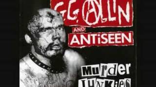 GG Allin amp Antiseen  War in my Head [upl. by Gerc]