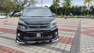 Toyota Vellfire Zp golden eye 2013  RM 125K [upl. by Sivad]