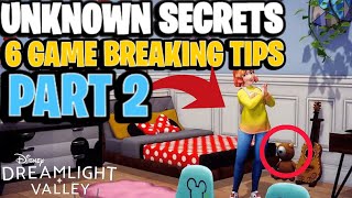 MORE SECRET Tips NO ONE Knows  Disney Dreamlight Valley [upl. by Cynthla]