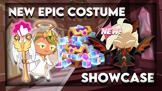 SHOWCASE NEW EPIC COSTUMES  Cookie Run Tower of Adventures [upl. by Eidua]