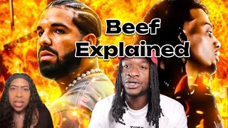 Drake amp Playboi Carti Got Beef  The Full Breakdown  Scru Face Jean  Reaction [upl. by Doughman727]