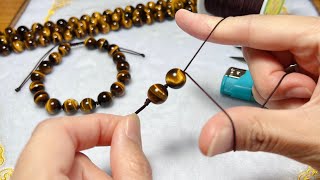 How to Make a Braided Bracelet in 10 Minutes DIY Jewelry Making Tutorials [upl. by Arraek]