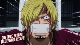 Onepiece Ep1020 quotSanjis Scream An SOS Echoes Over the Islandquot  Full Episode Recap [upl. by Gavrielle]