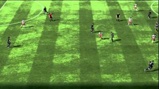 Fifa 13 Amazing Goal w Dead Fish Celebration [upl. by Rowe]