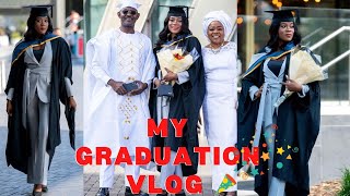 I FINALLY GRADUATED  My Graduation Vlog Marketing Master’s Student Nigerian In UK [upl. by Ocire]