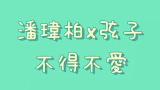 潘瑋柏x弦子  不得不愛【歌詞】 [upl. by Noonan]