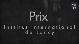 Prix de lInstitut International de Lancy [upl. by Ketchan]