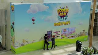 Cookie Jam Blast  LIFESIZE Game Timelapse [upl. by Jaquiss]