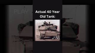 Actual 40 Year Old Tank…👴🏻 tankmemes ww2 tank viralvideo america abramstank tankamerica [upl. by Merline]