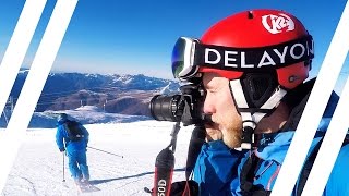 Les 2 Alpes Fotoshooting beim Skifahren [upl. by Anivram287]