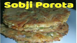 MIX VEG POROTASABJI POROTAPurnima Kitchen [upl. by Eniaj]