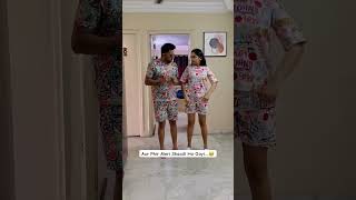 Side effects after marriage 😂😂trendingshorts funny theabnormalcouple😂 [upl. by Ambie181]