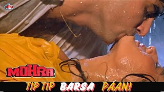 Tip Tip Barsa Pani 4K Video Song  Raveena Tandon rain dance  Udit NarayanAlka Yagnik  Mohra 1994 [upl. by Firman479]