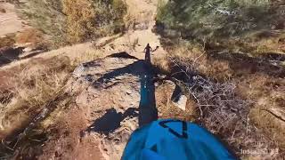 Exchequer Mountain Bike Park flying squirrel RAW [upl. by Babita]