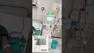 Fresenius medical care 4008S dialysis machine  how to’ Fresenius 4008 S machine  dialysis video [upl. by Kciremed]