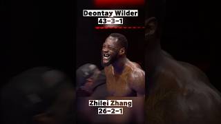 Deontay Wilder vs Zhilei Zhang  Fast Fight DeontayWilder ZhileiZhang sports boxing ko [upl. by Delaney]