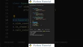 Multiple Class Inheritance In Python  Python Tutorial [upl. by Anderegg]