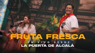 Carlos Vives amp Niña Pastori  Fruta Fresca Concierto de la Hispanidad desde La Puerta de Alcalá [upl. by Rusel]