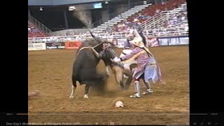 Don Gays Worst Wrecks 1997  Mesquite Rodeo [upl. by Ahsiuq]