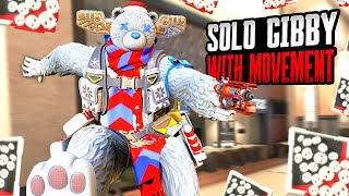 SOLO GIBBY MOVEMENT 25 KILLS AND 5000 DAMAGE Apex Legends Gameplay [upl. by Adler]