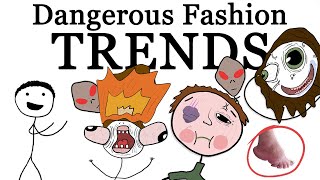 Bizarrely Dangerous Fashion Trends You Should Never Try [upl. by Wivinah572]