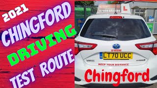 Chingford Test RoutePractical driving Test RouteChingford morning time test Route [upl. by Rhoads]