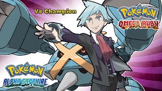 Pokémon Omega Ruby amp Alpha Sapphire  Battle Champion Music HQ [upl. by Lymn]