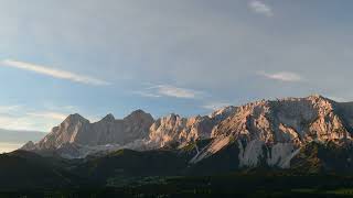 Zeitraffer Abenddämmerung am Dachstein Steiermark [upl. by Draper]