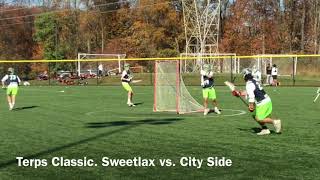 Evan Gallo 2023 Lacrosse Goalie Fall Highlights 2020 [upl. by Llewkcor583]