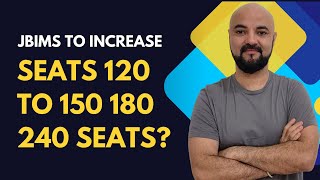 JBIMS to Increase Seats 120 to 150 180 240 Seats [upl. by Ralston147]