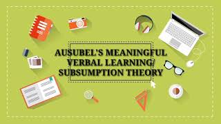 Ausubels Subsumption Theory Advance Organizers [upl. by Erreid]