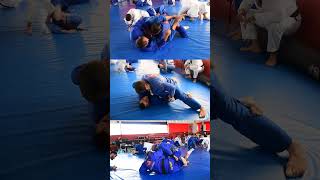 Treino de feriado na Gracie Barra Barreiro com a presença de amigos que fizeram a diferença bjj [upl. by Aokek649]