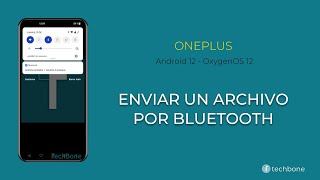 Enviar un Archivo por Bluetooth  OnePlus Android 12  OxygenOS 12 [upl. by Eastman]