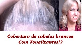 Como Melhorar A Cobertura De Cabelos Brancos Com Tonalizantes [upl. by Nabla997]