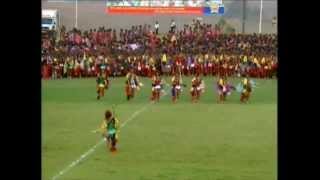 HRH Inkhosatana Princess Sikhanyiso of Swaziland Giya at the Umhlanga Reed Dance 2010 1 [upl. by Lednik]