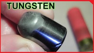 TUNGSTEN AntiSuperman Shotgun Slugs Testing [upl. by Man]