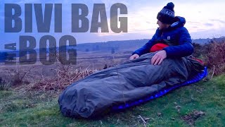 How to go back to basics Bivi bag wild camping in a Snugpack special forces bivi 157 [upl. by Atiloj]