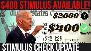 YES 400 STIMULUS AVAILABLE 4th Stimulus Check  1341 SS Increase [upl. by Estelle]