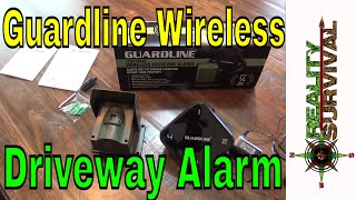 Home Security Upgrade  The Guardline Wireless Driveway Alarm [upl. by Ahsitnauq32]