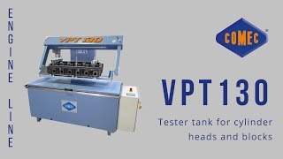 Pressure tester for cylinder heads and blocks VPT130  Comec [upl. by Yelrac]