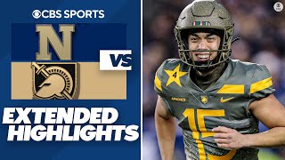 Navy Midshipmen vs Army Black Knights  Extended Highlights From 123rd Meeting  CBS Sports HQ [upl. by Aloz]