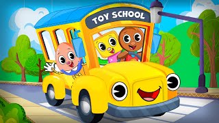 Las Ruedas del Autobús con Pin Pon 🚍  Canciones Infantiles  Toy Cantando [upl. by Orazio]