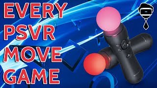 Every PSVR Move Game [upl. by Ihteerp]